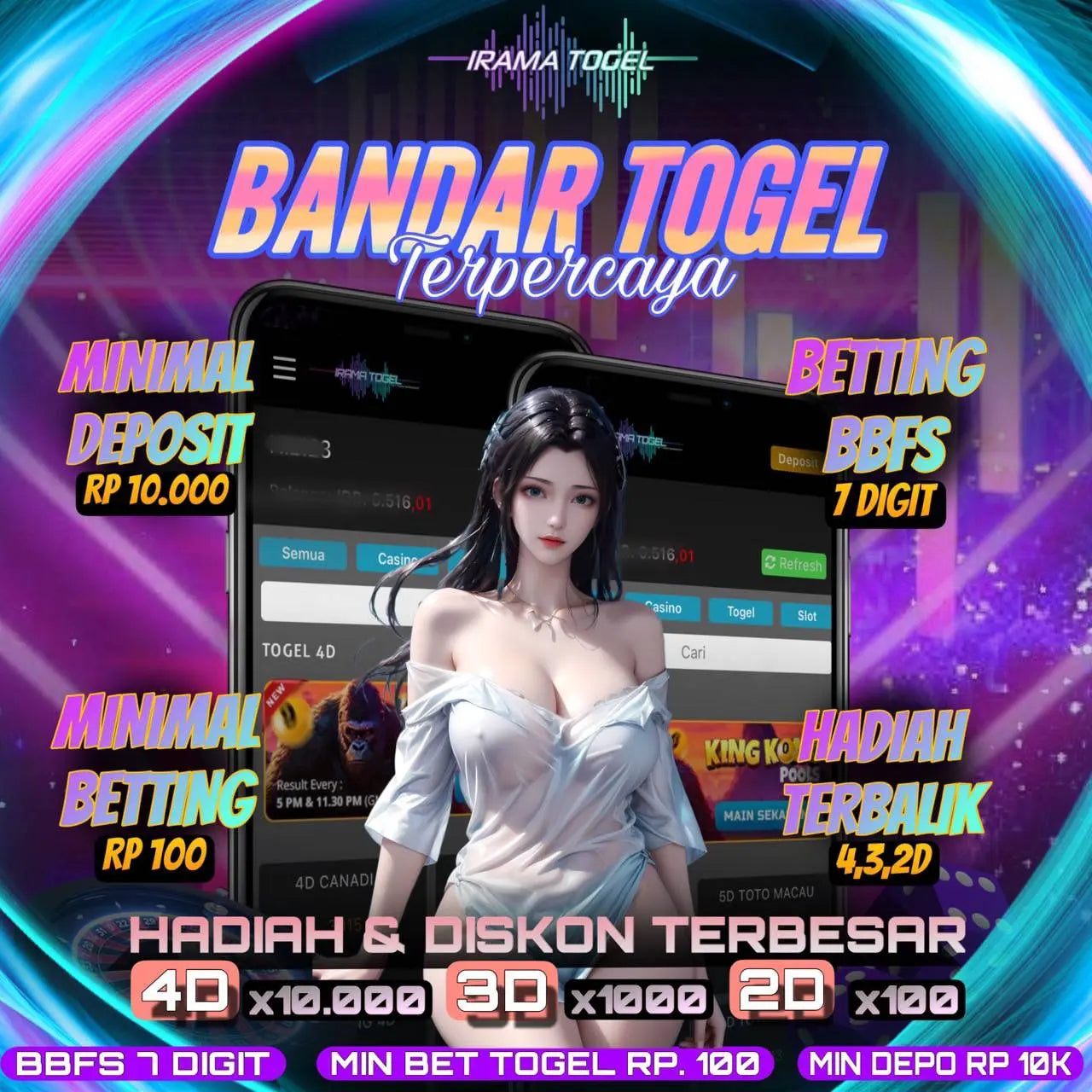 IRAMATOGEL adalah Bandar Togel Indonesia Terbaik yang memberikan rasa aman dan nyaman dalam bermain Togel Online